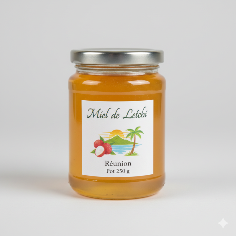 Miel de Letchi – Pot 250 g